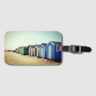 Etiqueta Para Maletas Coloridas Casas De Playa Al Sol