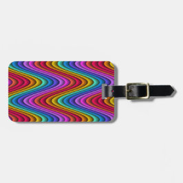 Etiqueta Para Maletas Colorido