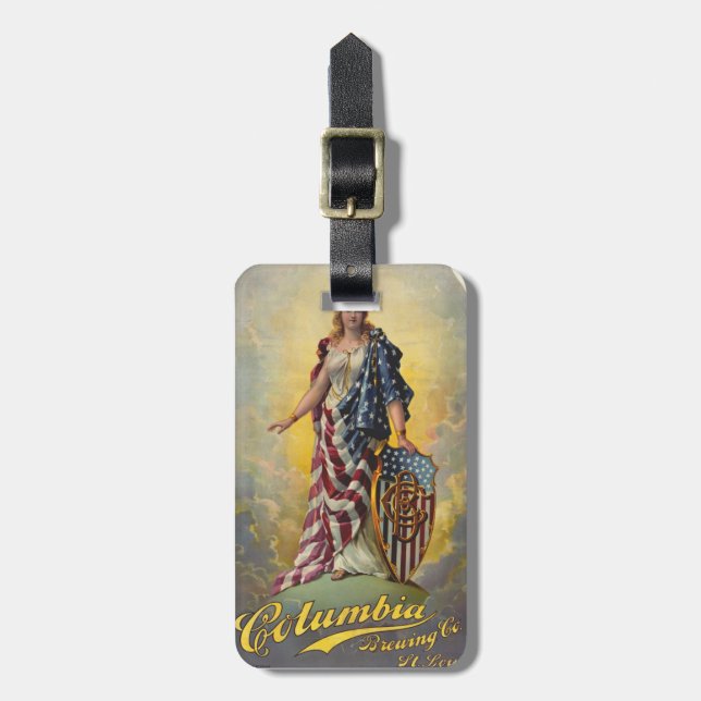 Etiqueta Para Maletas Columbia Brewing Co. Poster (Frente Vertical)