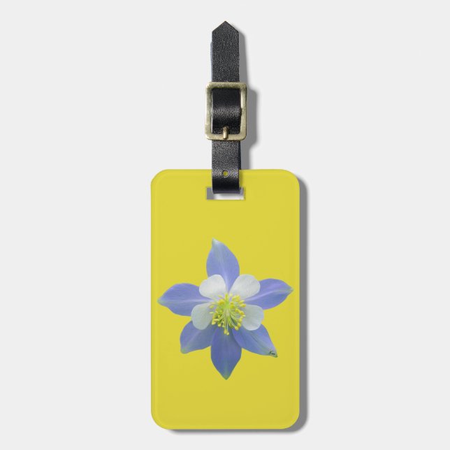Etiqueta Para Maletas Columbine 2 (Frente Vertical)
