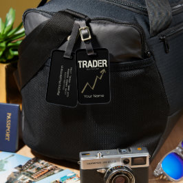 Etiqueta Para Maletas Comerciante Comprar El Comerciante Dip Day Trader 