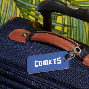 Etiqueta Para Maletas Cometas del Cottey College