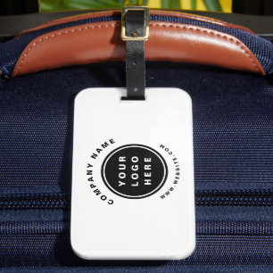 Etiqueta Para Maletas Compañía comercial promocional con logotipos de em