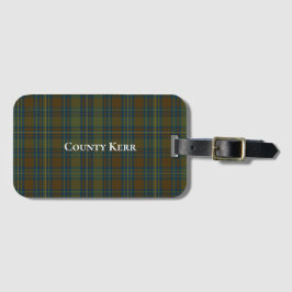 Etiqueta Para Maletas Condado de Kerr Tartan