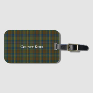 Etiqueta Para Maletas Condado de Kerr Tartan