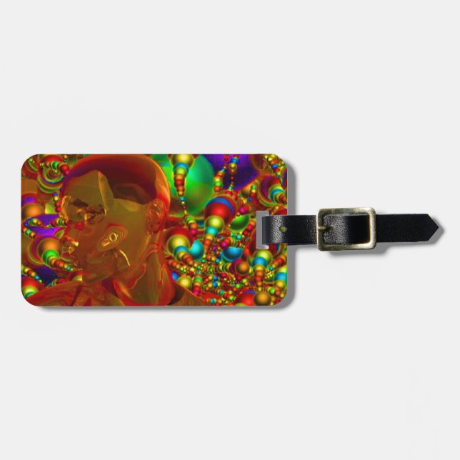 Etiqueta Para Maletas Conexión (Frente Horizontal)