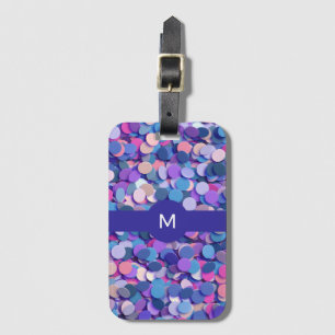 Etiqueta Para Maletas Confetti multicolor
