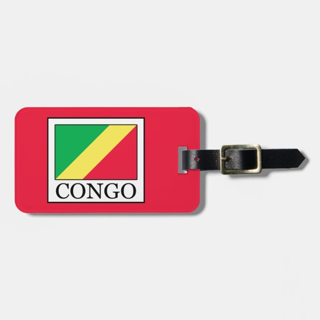 Etiqueta Para Maletas Congo (Frente Horizontal)