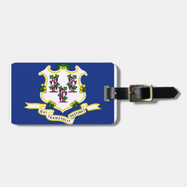 Etiqueta Para Maletas Connecticut (Frente Horizontal)