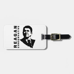 Etiqueta Para Maletas Conservador de Reagan