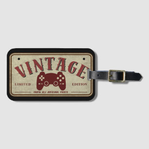 Etiqueta Para Maletas Controlador Vintage Edición Limitada Piezas Origin