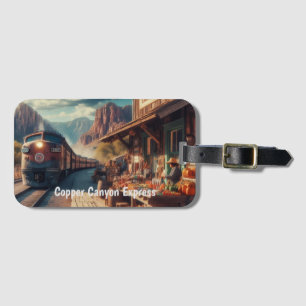 Etiqueta Para Maletas Copper Canyon Express