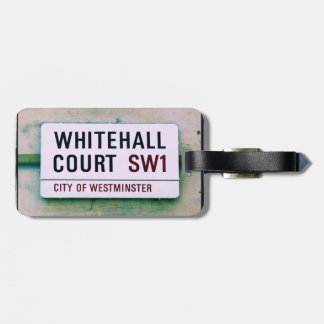Etiqueta Para Maletas Corte de Whitehall - Ciudad de Westminster - Etiqu
