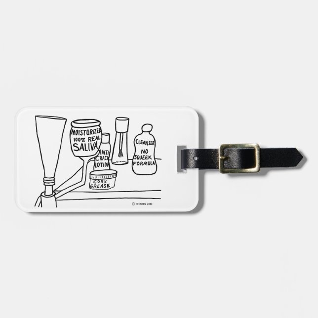 Etiqueta Para Maletas Cosmética (Frente Horizontal)