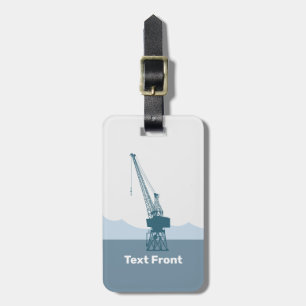 Etiqueta Para Maletas Crane del patio