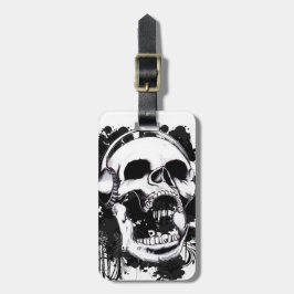 Etiqueta Para Maletas Cráneo de la roca