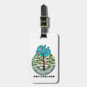 Etiqueta Para Maletas Crans-Montana