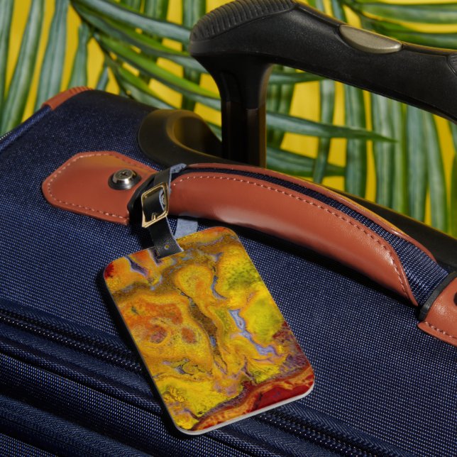 Etiqueta Para Maletas Crayola Jasper (Anverso In situ 1)