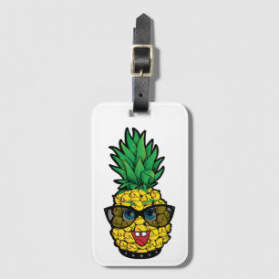 Etiqueta Para Maletas Crazy Pineapple