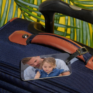 Etiqueta Para Maletas Crea tu propia imagen personalizada de foto DIY 