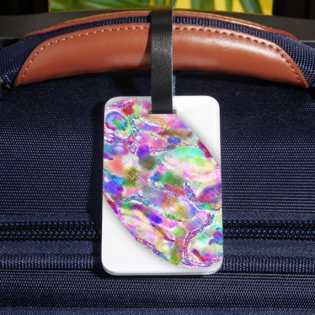 Etiqueta Para Maletas Creación de opal (Reverso In Situ)