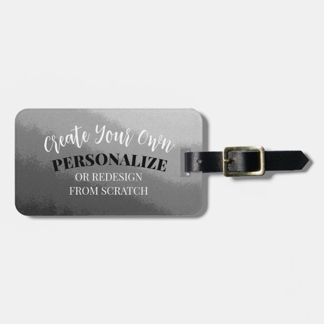 Etiqueta Para Maletas Crear su propio Personalizado (Frente Horizontal)
