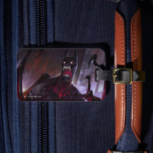 Etiqueta Para Maletas Crisis infinita Vampire Batman Ilustracion