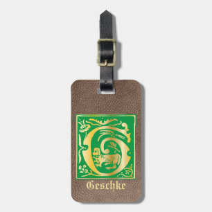 Etiqueta Para Maletas Críticas míticas del siglo XVI Capital decorativa