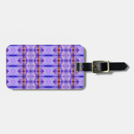 Etiqueta Para Maletas Crocus Ikat 2 Sangria