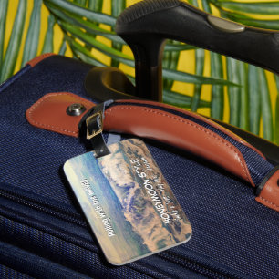 Etiqueta Para Maletas Crucero de LUNA DE MIEL de verano PERSONALIZAR