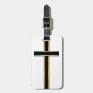 Etiqueta Para Maletas Cruz cristiana