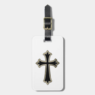 Etiqueta Para Maletas Cruz cristiana