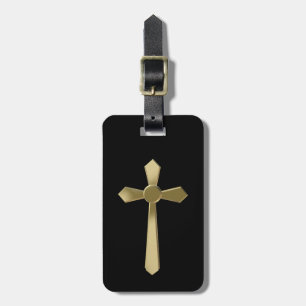 Etiqueta Para Maletas Cruz cristiana