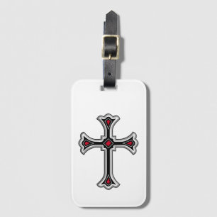 Etiqueta Para Maletas Cruz cristiana