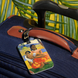 Etiqueta Para Maletas ¿Cuándo te casarás? Paul Gauguin