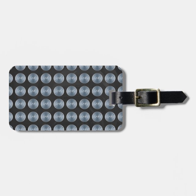 Etiqueta Para Maletas Cubiertas de agujeros NYC (Frente Horizontal)