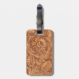 Etiqueta Para Maletas cuero al sudoeste de la moda de la vaquera del