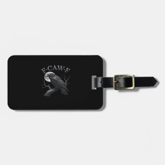Etiqueta Para Maletas Cuervo Divertido F-Caw-F Luna