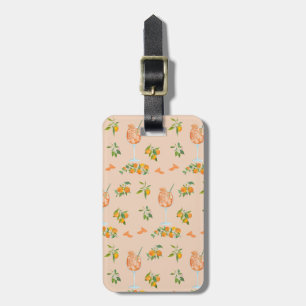 Etiqueta Para Maletas Cumpleaños de verano con Spritz