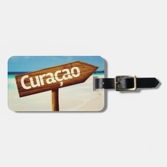 Etiqueta Para Maletas Curacao (Frente Horizontal)