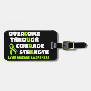 Etiqueta Para Maletas CURE... Lyme