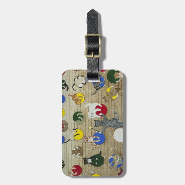 Etiqueta Para Maletas Custodia de ajuste (Frente Vertical)