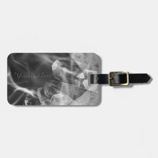 Etiqueta Para Maletas Custom black crystal luggage tag