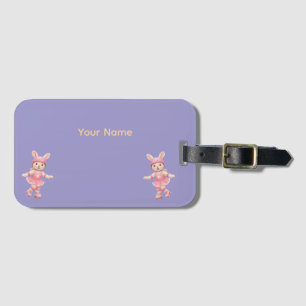 Etiqueta Para Maletas Cute Bunny School Name Label – Kids Back to School