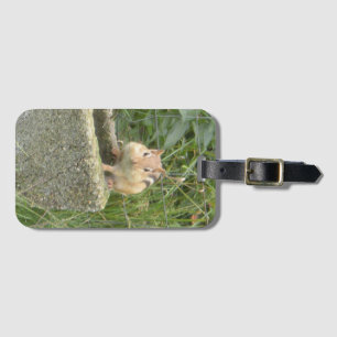 Etiqueta Para Maletas Cute Chipmunk