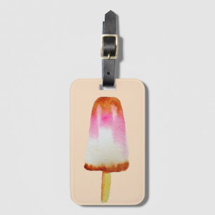 Etiqueta Para Maletas Cute cola popsicle vacaciones de verano