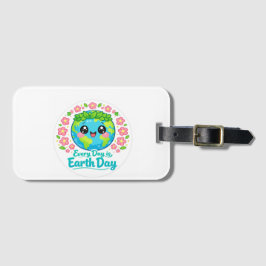 Etiqueta Para Maletas Cute Earth Day Luggage Tag