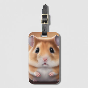 Etiqueta Para Maletas Cute Hamster