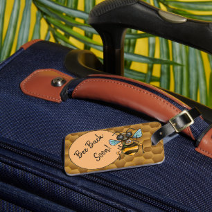 Etiqueta Para Maletas Cute Honeybee