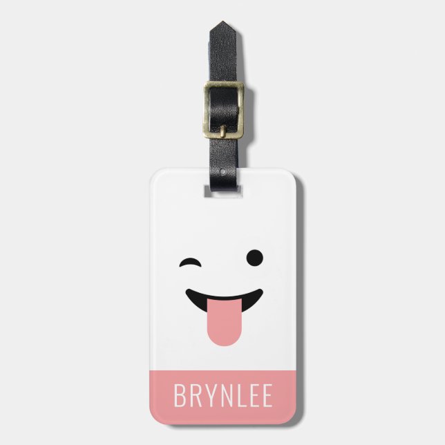 Etiqueta Para Maletas Cute Kawaii (Frente Vertical)
